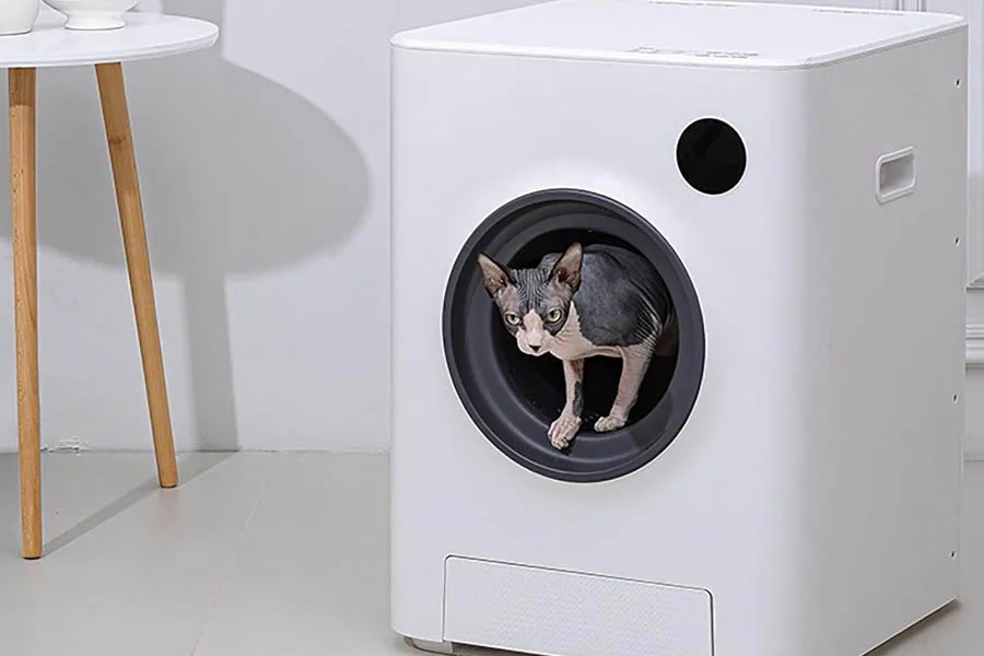 electronic cat box