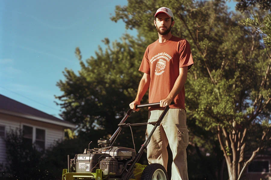 lawn mower for a small yard