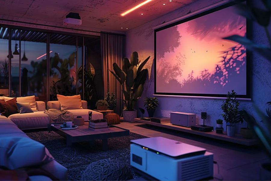 in home projector